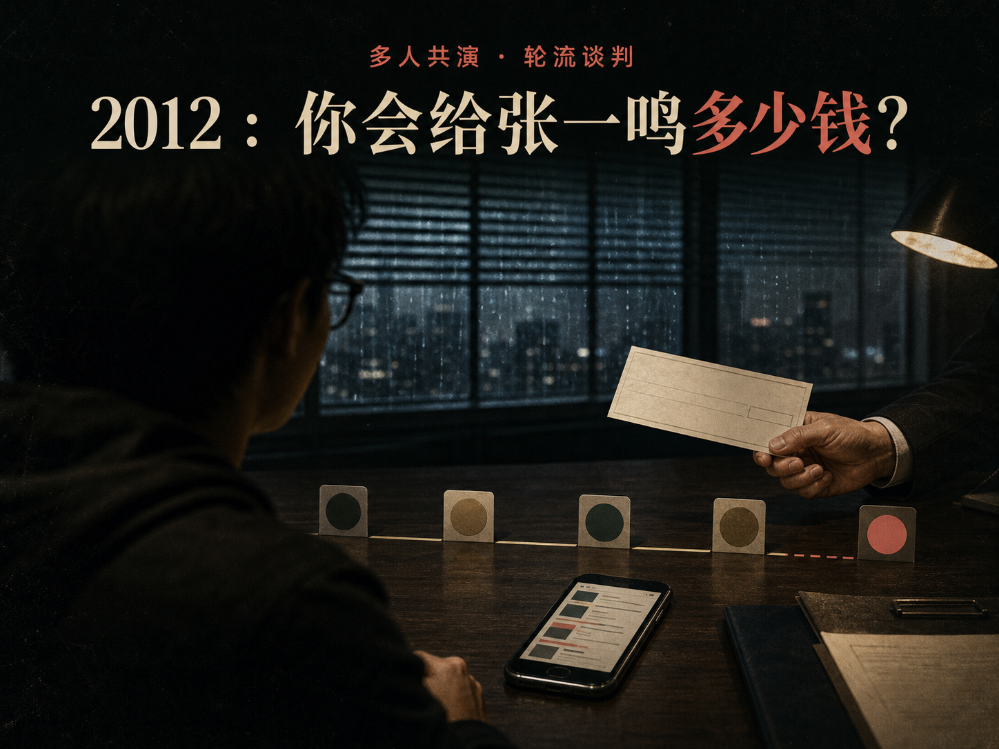 2012：你会给张一鸣多少钱？ 截图