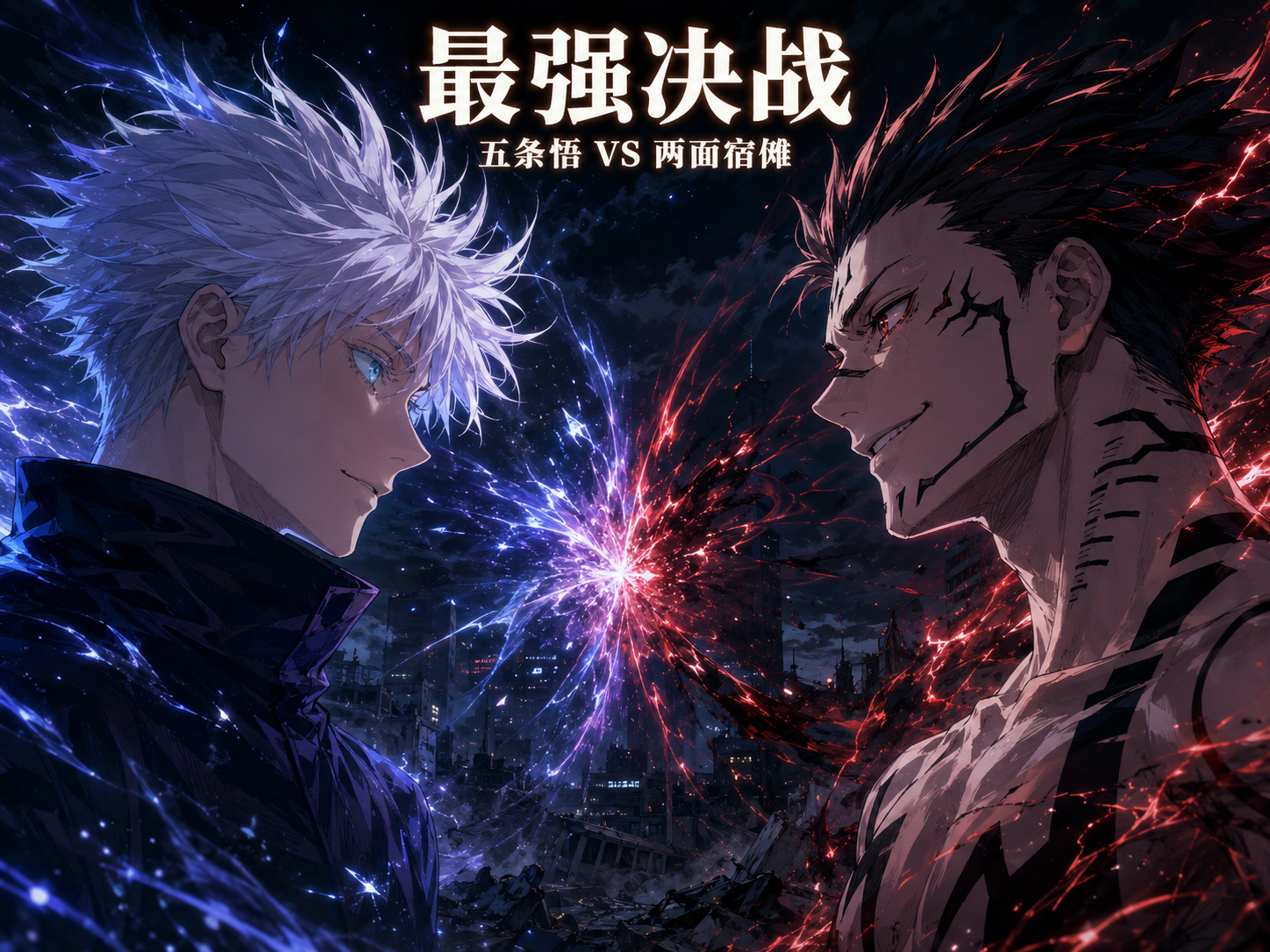 最强决战：五条悟 VS 宿傩 截图